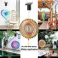 Solarpowered Wind Spinner Motor, Rotating Solar Energy Operated Motor For Wind Chimes And Sun Catchers, Hanging Display For Gard