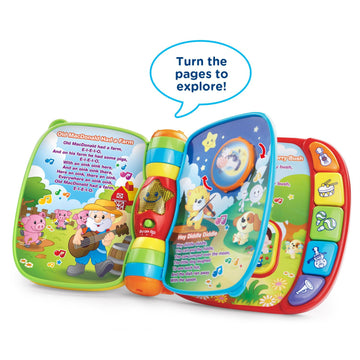 Vtech Musical Rhymes Book, Red