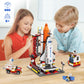 Wishlife City Space Exploration Shuttle Toy - Building Blocks Sets For 6 7 8 9 10 11 12 Year Old Boys Girls, Mars Rover, Launcher, Satellite, Aerospace Spaceship Toys Gifts For Kids Age 6-12 (660 Pcs)