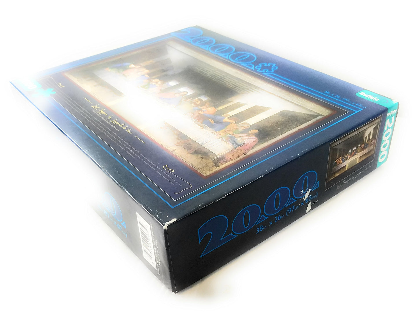 Buffalo Games 2000 Piece Jigsaw Puzzle - The Last Supper, Paper Material, Model 2006
