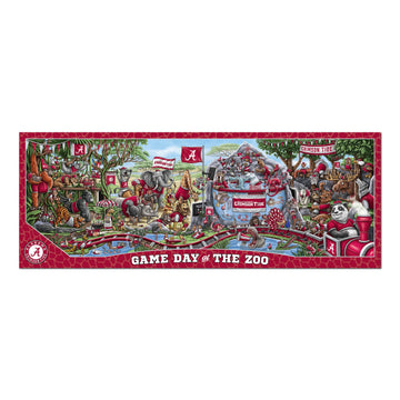 Youthefan Ncaa Alabama Crimson Tide Game Day At The Zoo 500Pc Puzzle