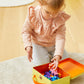 PLUS PLUS Building Set - Open-Ended STEM Toy with 70 Interlocking Pieces, Plastic, Basic Color, Model 03274
