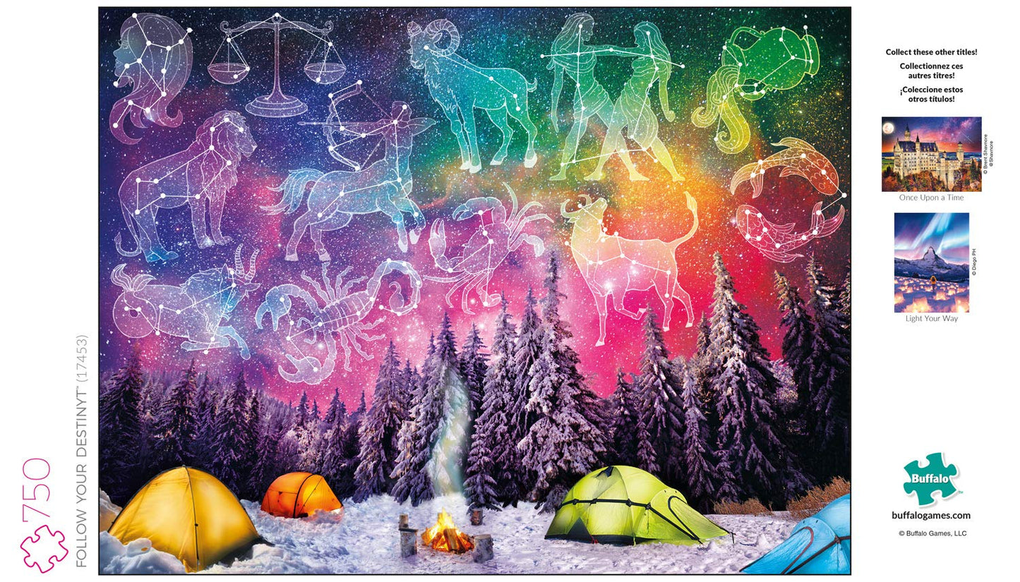 Buffalo Games - Follow Your Destiny - 750 Piece Jigsaw Puzzle