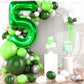 Katchon, Big, Green Five Balloon Number - 40 Inch | Green Number 5 Balloon, 5Th Birthday Decorations For Boys | 5 Year Old Balloon, 5 Year Old Boy Birthday Decorations | Dinosaur Birthday Decorations