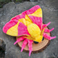 ZHONGXIN MADE Giant Rosy Maple Moth Plush - 26" Soft Pink Stuffed Animal, Realistic Butterfly Toy, Unique Gift for Kids