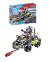 Playmobil Tactical Police All Terrain Quad - Multicolor - Model 71147 - Durable Plastic - Einheitsgröße