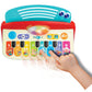 Winfun Baby Maestro Touch Piano Interactive Musical Keyboard With Lights, 8 Instrument & Animal Sounds, Song Cards, & Free Play