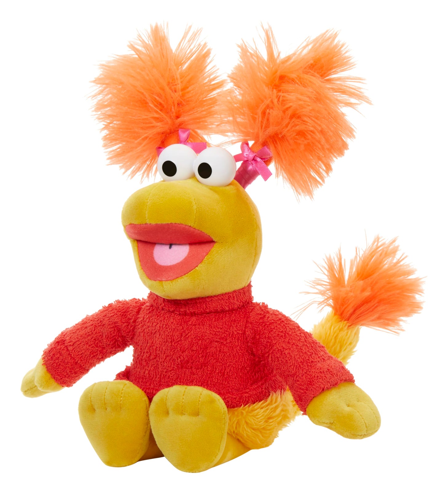 Little Tikes Fraggle Rock Plush Toy, 10” Red Polyester Doll for Kids, Ages 3+, Model 640889