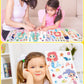 24 Pcs Make Your Own Mermaid Sticker Sheets For Kids With Mermaid Face Stickers For Kids Toddlers Girls Crafts Activities Gift B