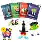 PLUS PLUS Creepy Critter Fun Pack - Halloween 3D Puzzle Set, 160 Glow in The Dark Interlocking Plastic Pieces for Kids