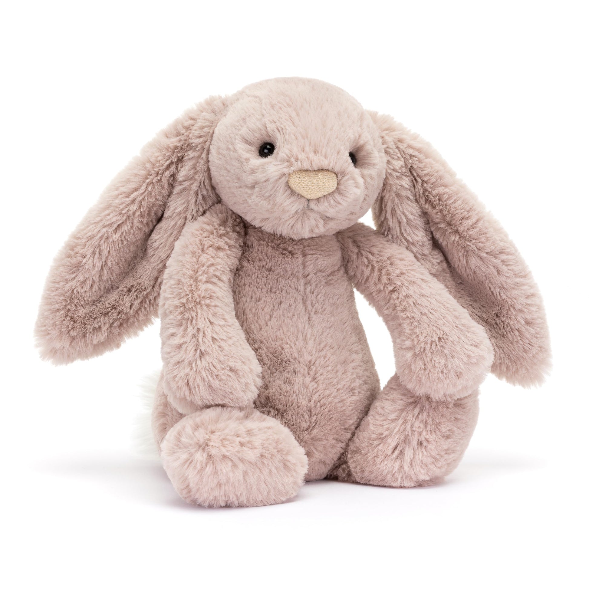 Jellycat Bashful Luxe Rosa Bunny Stuffed Animal  Medium 12 inches - Rabbit & Bunny Plush Toy - Classic Children's Gift