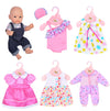Ebuddy 6 Sets Doll Clothes Outfits For 43Cm New Born Baby Dolls, 15Inch Baby Dolls, American 18 Inch Girl Doll