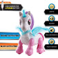 Nkok Usb Petbotz - Robo Unicorn, Rechargeable, Miniature, Interactive Pet Robot, Lights Up, Sound Activated, Makes Noises On Command, Comes With Necklace And Hair Brush, Usb Charger Included