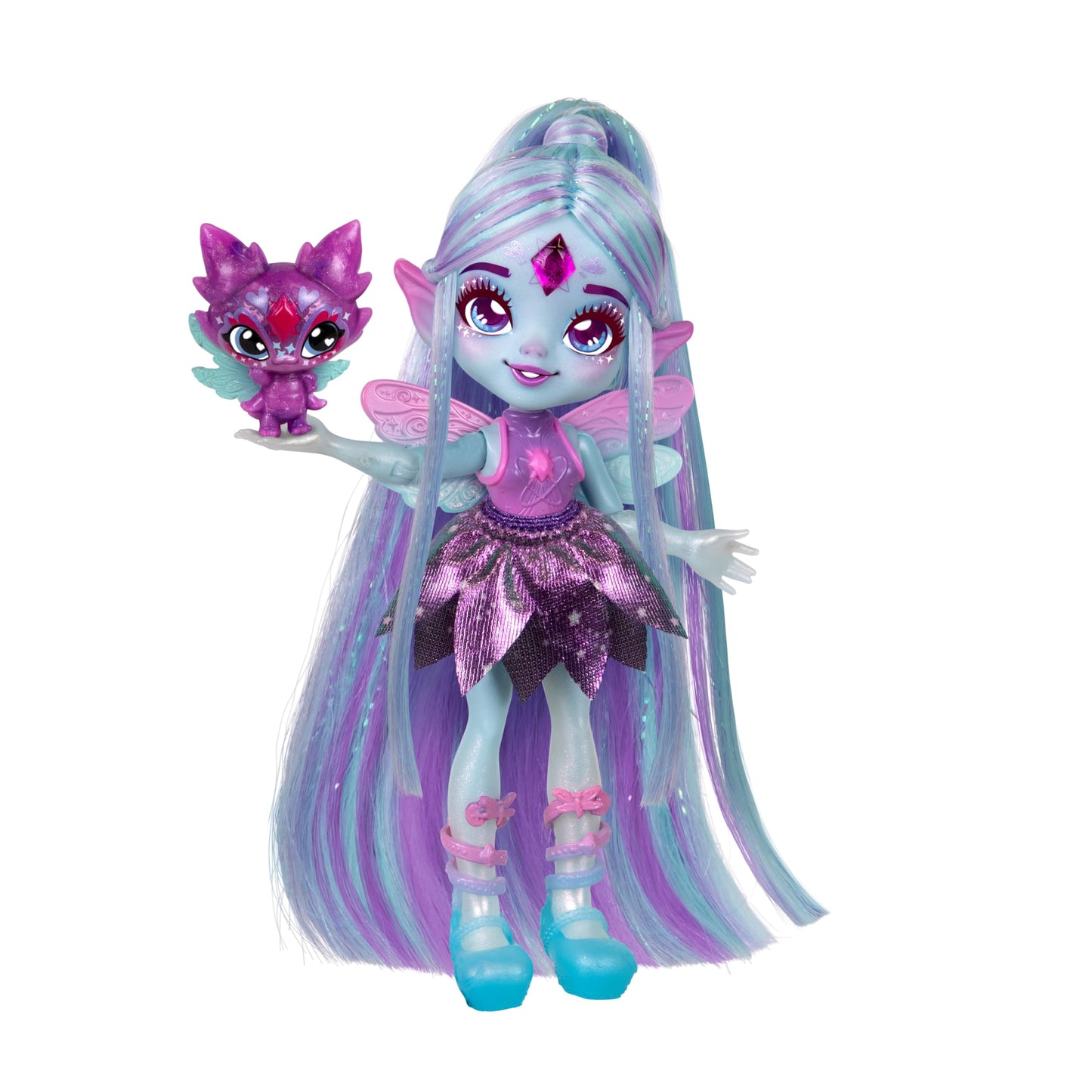 Magic Mixies Pixlings Deluxe Pack, Flyt The Dragonfly, Shimmer Reveal, Create & Mix Potion That Magically Reveals 6.5'' Pixling