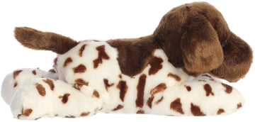 Aurora Adorable Flopsie Gio German Shorthair Stuffed Animal, 12 Inches, Brown, Polyester, Model 31583, Multicolor