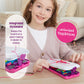 Pretty Me Friendship Bracelet Making Kit - Multicolored Crafts for Girls Age 8-12 - Small Size, Includes String and Heart-Shaped Clasps