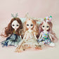 Sufeasdf 6 Pcs 6 Inch Princess Girl Mini Dolls, Small Princess Dolls, Little Girl Miniature Dolls For 3+ Year Old Girls