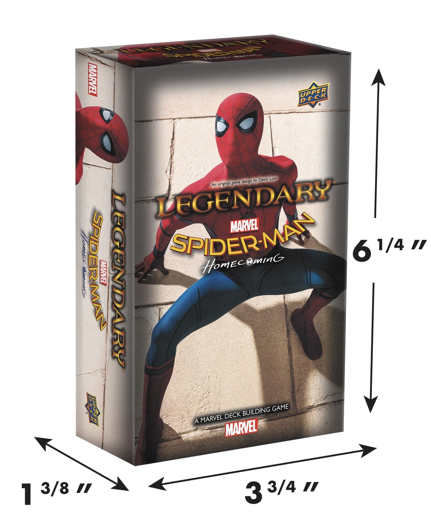Upper Deck: A Marvel Deck Building Game: Spider-Man Homecoming Expansion Small