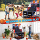 Neubsaw Arcade Basketball Game Set For Kids 2 Players Competition, Boy Toys Basketball Hoop With 5 Balls For 3-12 Years Old, Adj