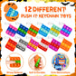 48 Halloween Toys Pack with Pumpkin Box, Halloween Party Favors Gifts for Kids, Halloween Goodie Bag Stuffers with Bubble Push i