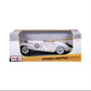 Maisto Plastic 1:18 Scale 1936 M-B 500 K Type Specialroadster Diecast Vehicle , White