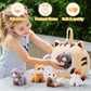 Ouozzz Cat Stuffed Animal House – Plush Kitten Toy Set With 4 Soft Cats – Interactive & Travel-Friendly Playset For Toddlers & Kids – Huggable, Portable Birthday Gift For Baby Infant