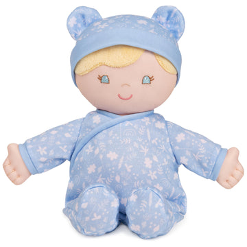 Gund Baby Sustainable Baby Doll, Plush Doll Made From Recycled Materials, For Babies And Newborns, Blue, 12