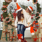 Avezano Christmas Red Truck Backdrop Christmas Backdrops for Photography Xmas Winter Holiday Family Kids Portraits Backdrops Pho
