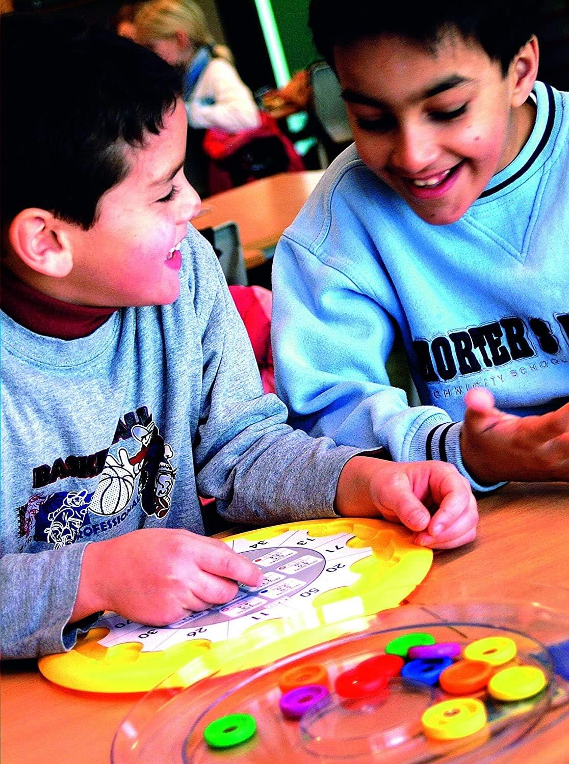 Learning Palette 4th Grade Math Learning Tool - Decimals and Percentages, Plastic Educational Resource