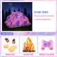 Ecore Fun 11 Items 18 Inch Girl Dolls Camping Tent Set And Accessories Including 18 Inch Doll Camping Tent Clothes Set Campfire Chocolate Biscuit Binoculars Etc