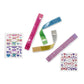 Melissa & Doug Design-Your-Own Bracelets Kit with 100+ Stickers, Multicolor, One Size, Model 4217