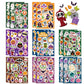 16 Sheets Halloween Stickers For Kids Halloween Theme Stickers Non-Repeating,Halloween Goodie Bag Fillers Halloween Party Favors