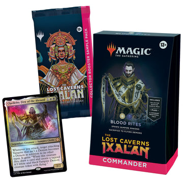 Magic: The Gathering Commander Deck - Blood Rites (100-Card + 2-Card Collector Booster) - Multicolor, Model D24060000