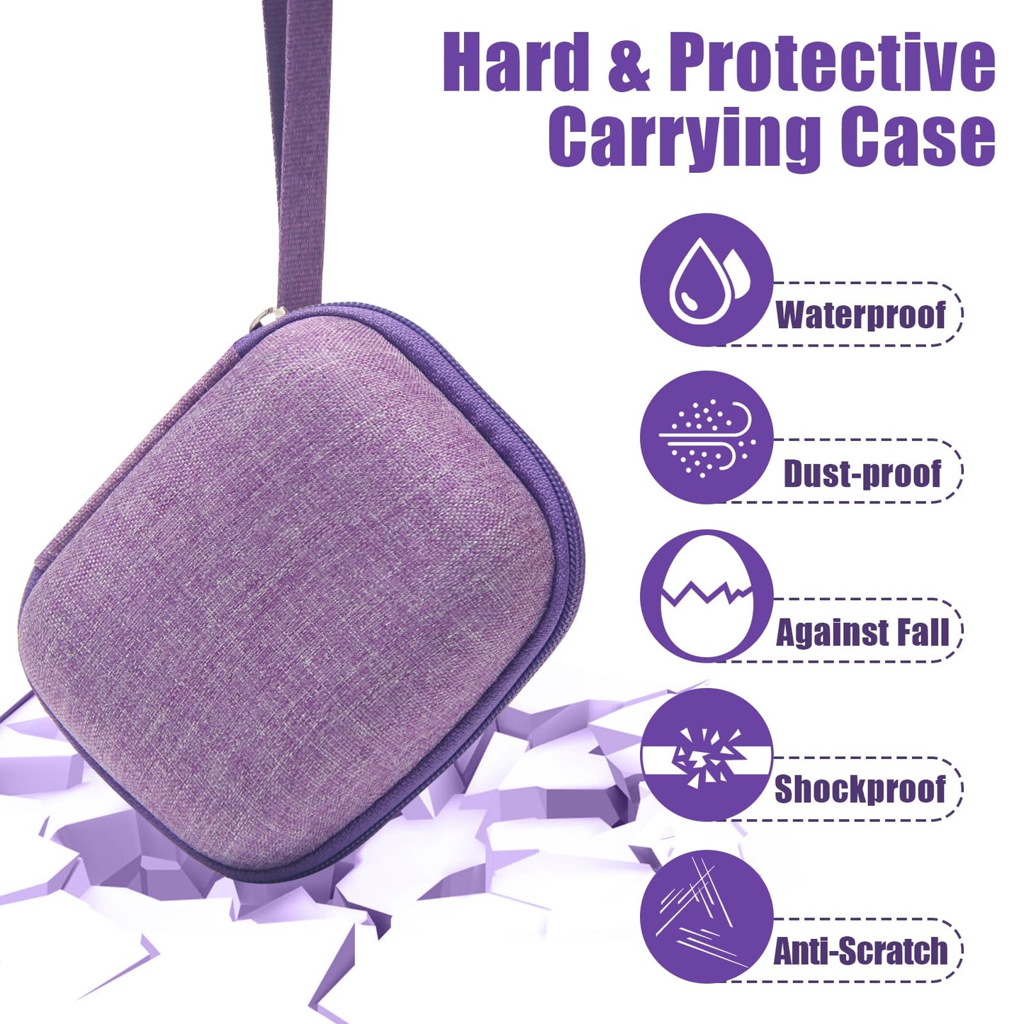 Anglekai Hard Carrying Case For Bitzee Interactive Toy, Protective Travel Case For Bitzee Interactive Toy Digital Pet And Case S