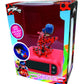 Lexibook - Miraculous Digital Alarm Clock With Night Light Snooze, Clock, Luminous Ladybug, Red Colour - Rl800Mi
