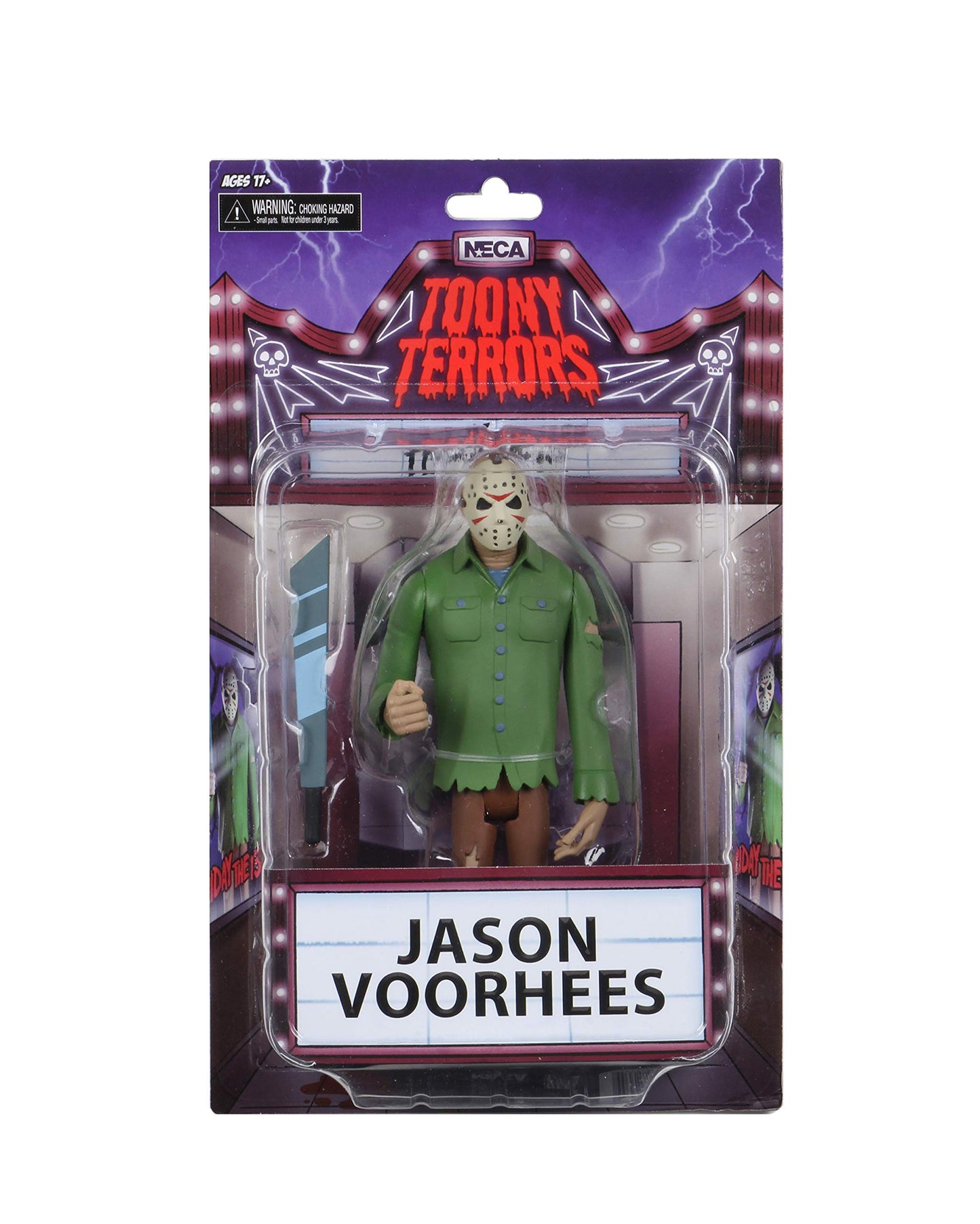 Neca Toony Terrors - Friday The 13Th - 6” Scale Action Figure- Stylized Jason