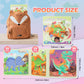 Magnetic Dinosaur Jigsaw Puzzles Book For Toddlers & Kids Ages 2-5, Travel Toys For 3-5 Year Olds