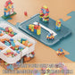 compatible Lego Box Toy Organizer Bins Building Blocks Storage Containers with Compartments Lids Compartment for Plastic Stackab