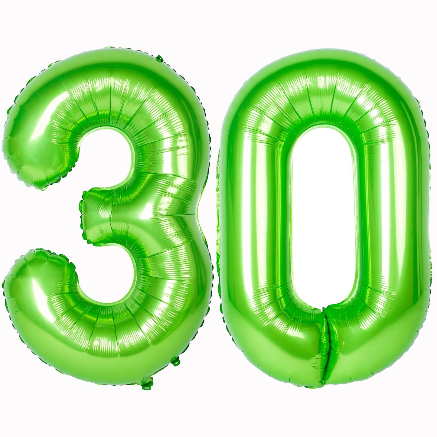Number Balloons 40 Inch Green Birthday Party Decorations 30St Digital Jumbo Helium Foil Mylar Balloon