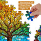 Pickforu Stained Glass Puzzles For Adults 1000 Pieces And Up, Mosaic Tree Of Life Puzzle Unique Rainbow Puzzles, Colorful Difficult Jigsaw Puzzles For Adults