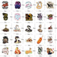 60Pcs Cute Snake Animal Cartoon Waterproof Decals Stickers For Kids Girls Boys Teens Adults For Birthday Bachelor Party Hallowee