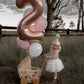 Rose Gold Number 1 Balloon For First Birthday 40 Inch, 1St One Number Balloons Birthday Decorations For Girl Boy Toddler Baby