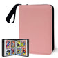 Pink Card Binder for Girls  400 Pockets Double-Sided Trading Card Storage Bag with Removable Sleeves  Collectible Card Albums for MTG  TCG  Photocards (Pink)