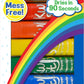 The Pencil Grip Kwik Stix Solid Tempera Paint Sticks, Washable, Rainbow Colors, 10 Non-Toxic Quick Drying, Allergen Free, Paint Sticks For Kids And Toddlers