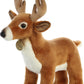 Aurora® Adorable Miyoni® Deer Stuffed Animal - Lifelike Detail - Cherished Companionship - Brown 14 Inches