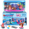 Mermaid Terrarium Kit Gifts For Kids - Diy Night Light Up With Remote - Sand Arts And Crafts For Girls Ages 4 5 6 7 8-12 + Year