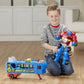 Playskool Heroes Transformers Flip Racers Optimus Prime Race Track Trailer, Model C0247, Plastic