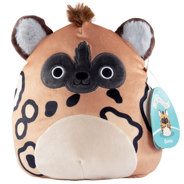 Squishmallows 8'' Deeto The Hyena - Official Kellytoy Plush - Cute And Soft Hyena Stuffed Animal Toy - Great Gift For Kids