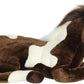 Aurora® Adorable Super Flopsie™ Paint™ Stuffed Animal - Playful Ease - Timeless Companions - Brown 27 Inches