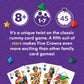 PlayMonster Five Crowns Card Game – 5 Suited Rummy, 1-7 Players, Ages 8+, Multicolor, Model 4156